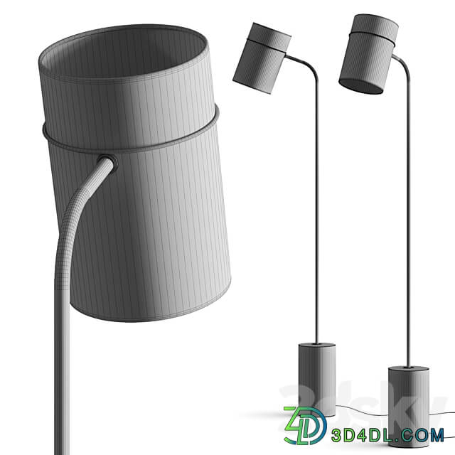 West Elm Shaw Floor Lamp 3D Models