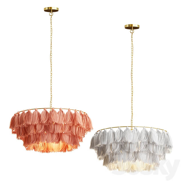 Tassel Pendant Lamp Pendant light 3D Models