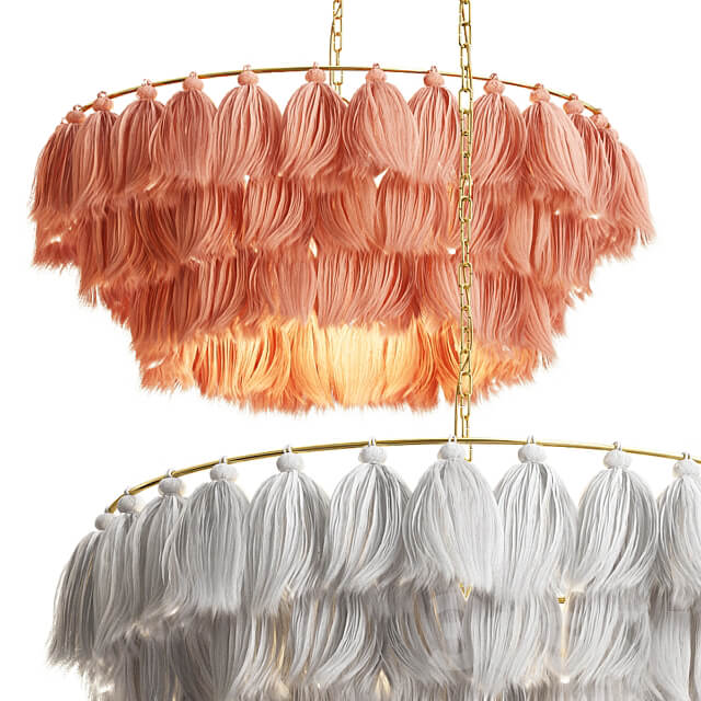 Tassel Pendant Lamp Pendant light 3D Models