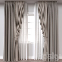 Curtain A329 3D Models 