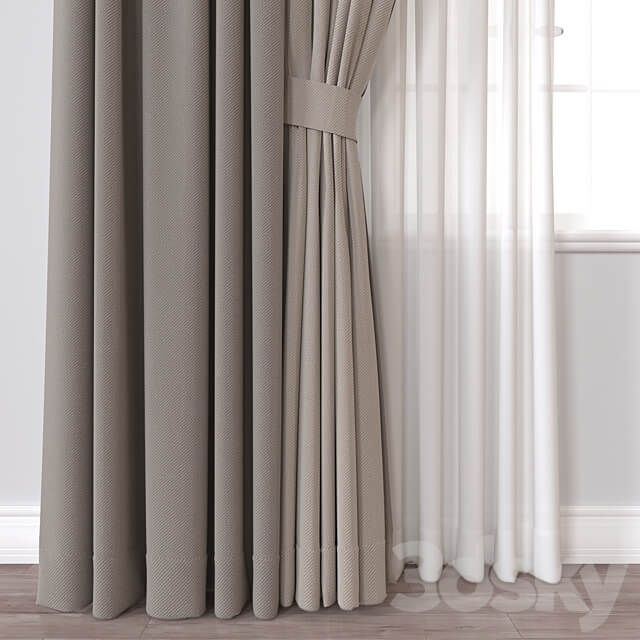 Curtain A329 3D Models