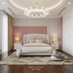 3D Interior Scenes File 3dsmax Model Bedroom Girls 605 By Hoang Thoa 