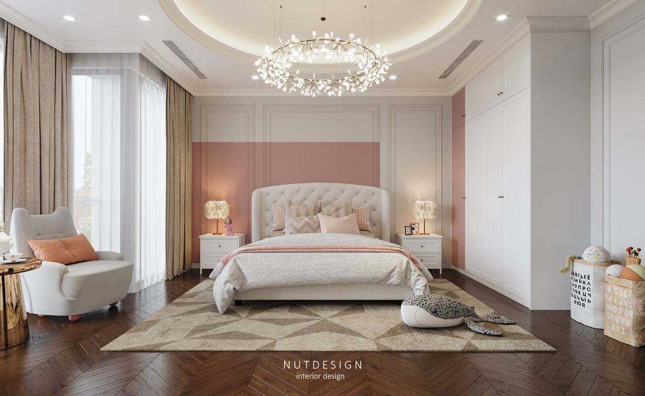 3D Interior Scenes File 3dsmax Model Bedroom Girls 605 By Hoang Thoa