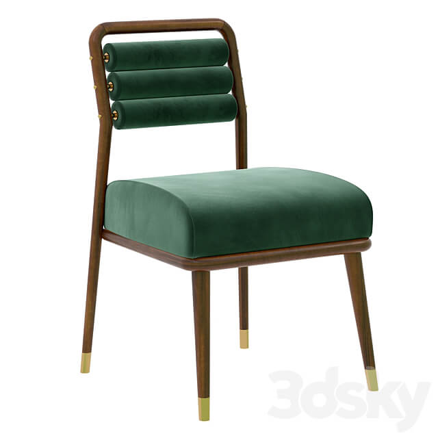 Dining table and chair by MEZZO Table Chair 3D Models