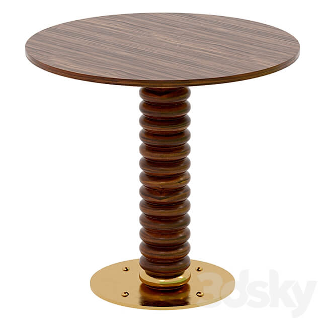 Dining table and chair by MEZZO Table Chair 3D Models