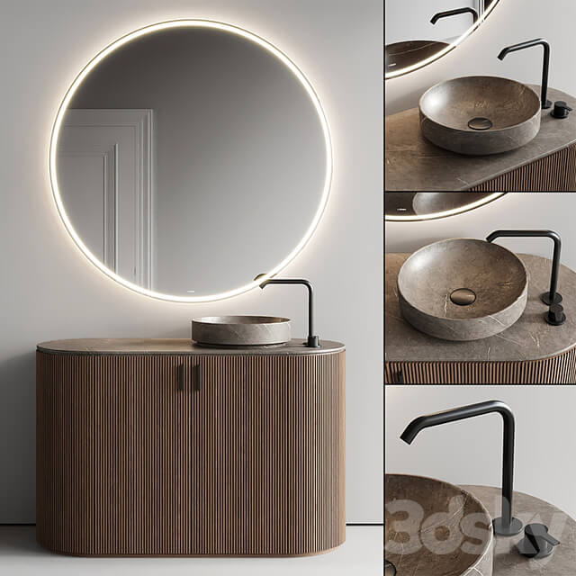 Inbani Grate Vanity Unit Set 10