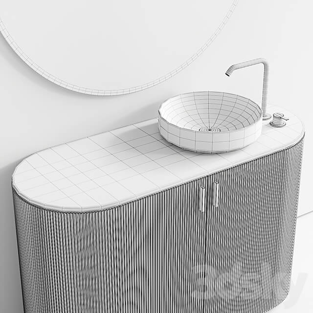 Inbani Grate Vanity Unit Set 10