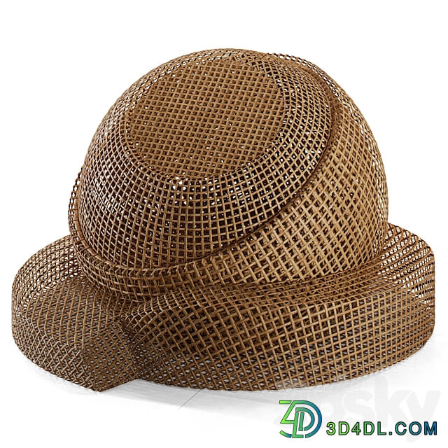 Weaving material Rattan 01 3D Models