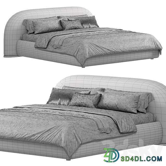 Toledo bed Bed 3D Models