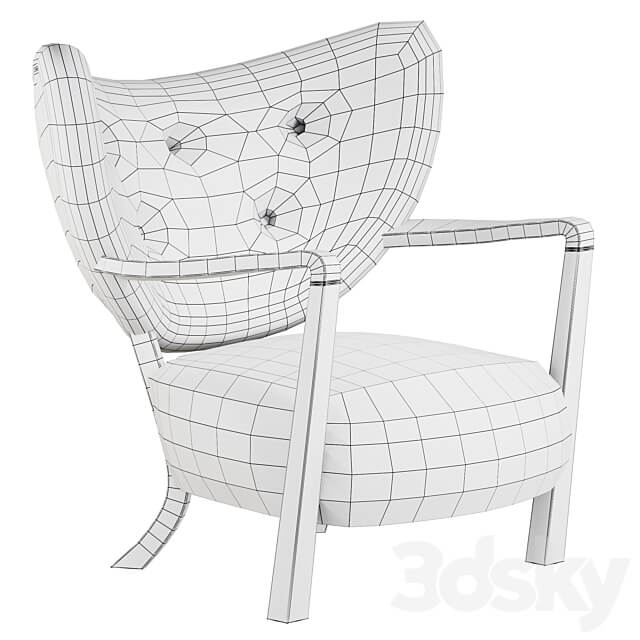 Tradition Wulff Armchair 3D Models