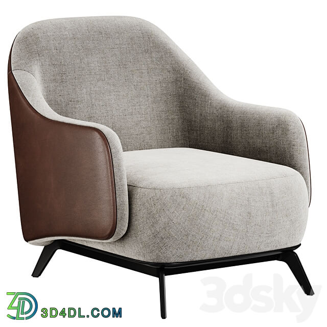 Kaori Poliform Armchair 3D Models