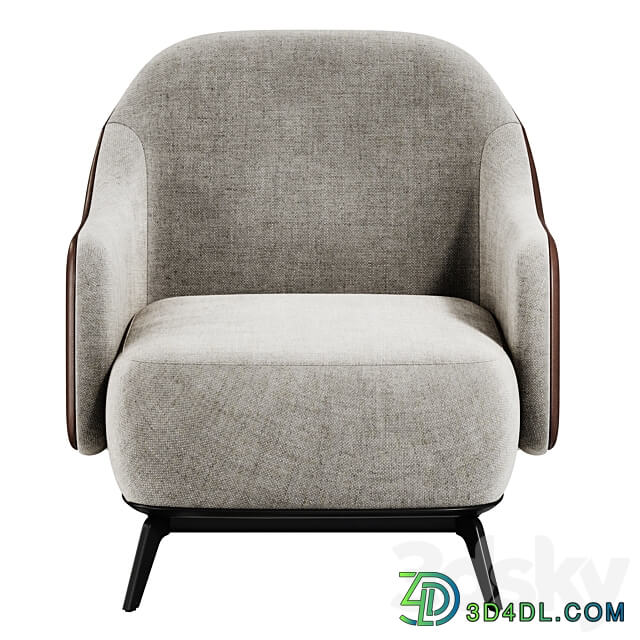 Kaori Poliform Armchair 3D Models