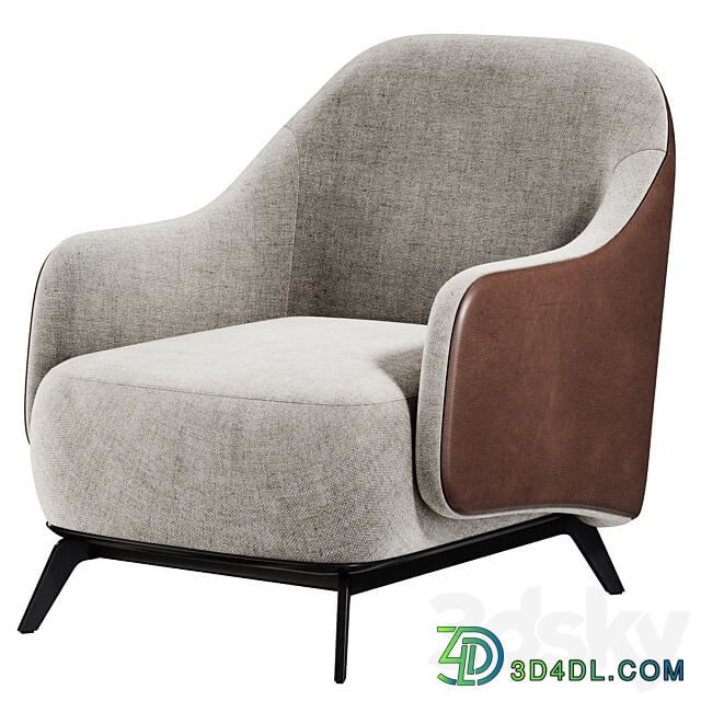 Kaori Poliform Armchair 3D Models