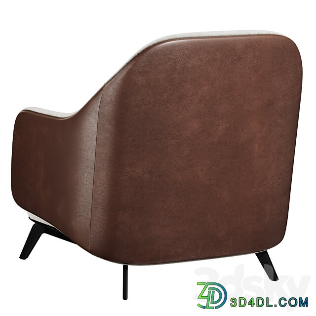 Kaori Poliform Armchair 3D Models