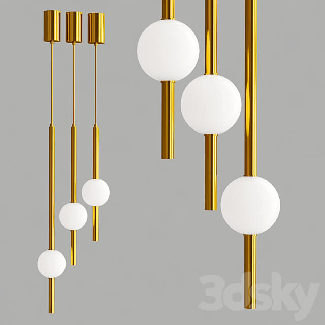 JENNA Pendant light 3D Models