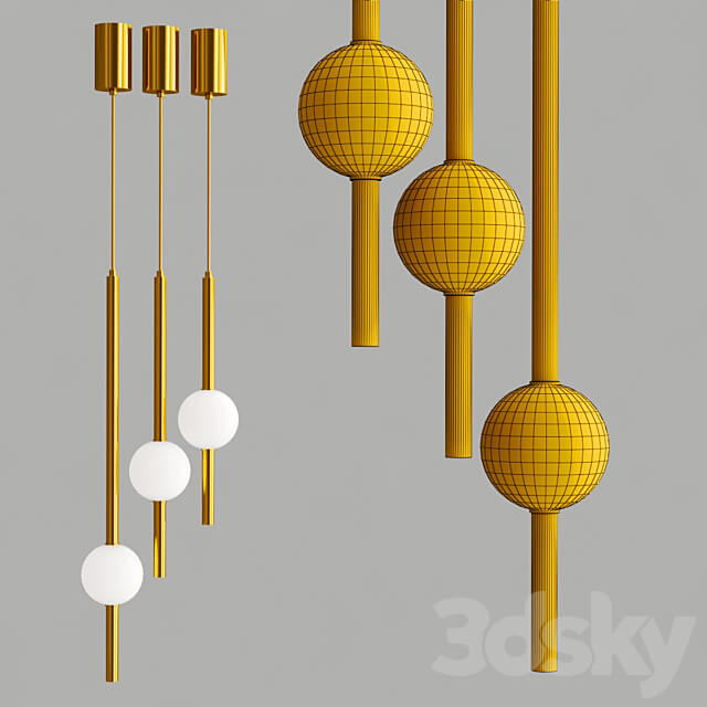JENNA Pendant light 3D Models