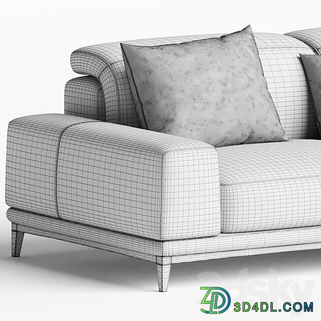 Natuzzi BORGHESE 3D Models