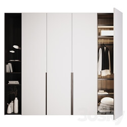 Wardrobe Silenia Wardrobe Display cabinets 3D Models 
