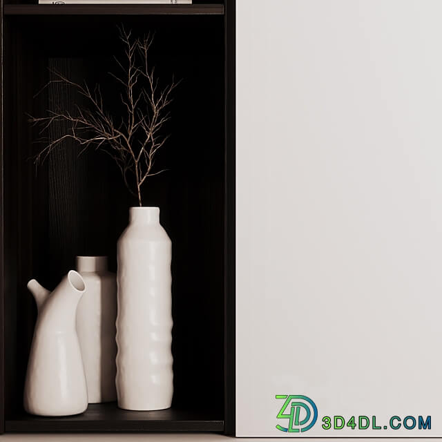 Wardrobe Silenia Wardrobe Display cabinets 3D Models