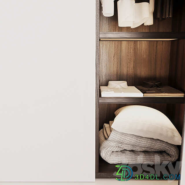 Wardrobe Silenia Wardrobe Display cabinets 3D Models