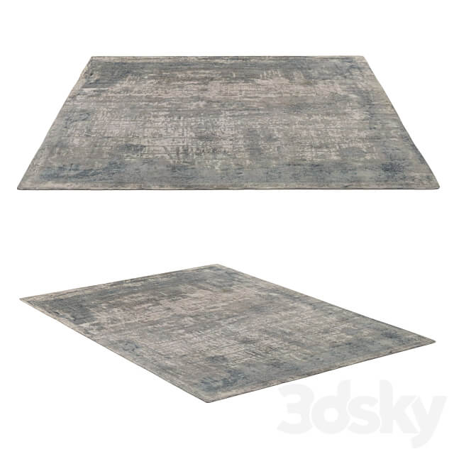 MEHTA HAND KNOTTED WOOL RUG 3D Models