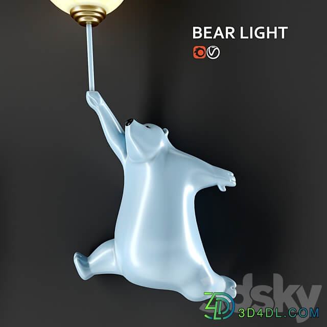 Playlighting BEAR LIGHT 3D Models