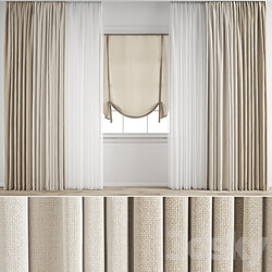 Curtain 702 3D Models 