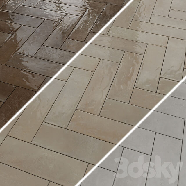 Ceramic Tiles Kerama Marazzi TRAKAY 8 5X28 5 3D Models
