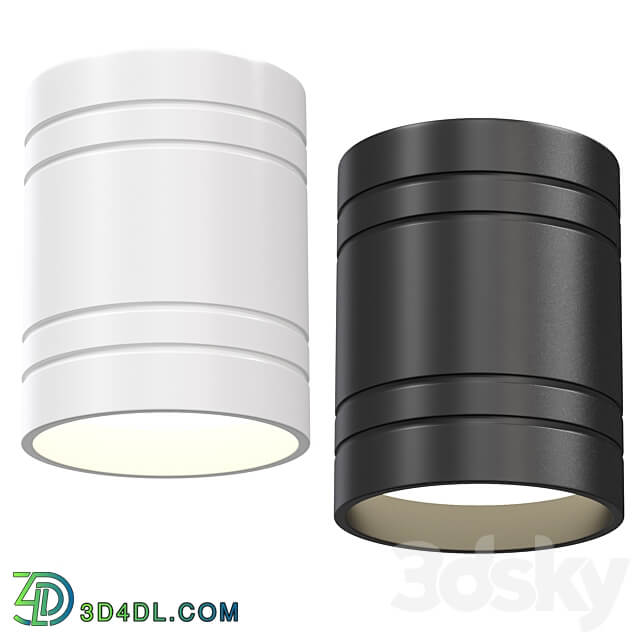 COB LED Ceiling Lights 3D Models