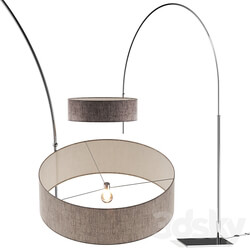Arcus Bielefelder Werkstaetten Floor Lamp 3D Models 