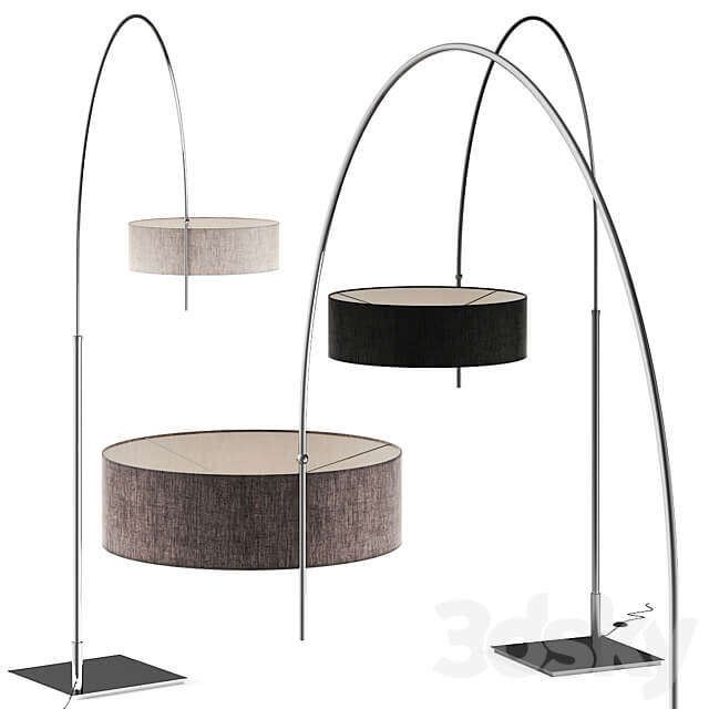 Arcus Bielefelder Werkstaetten Floor Lamp 3D Models
