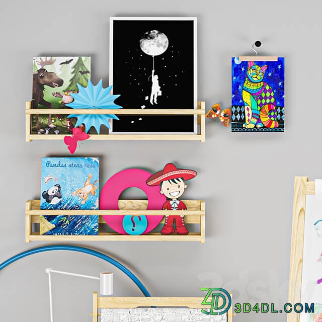 Children&#39;s decor easel Ikea
