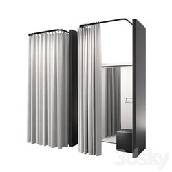 Fitting room for a clothing store v3 