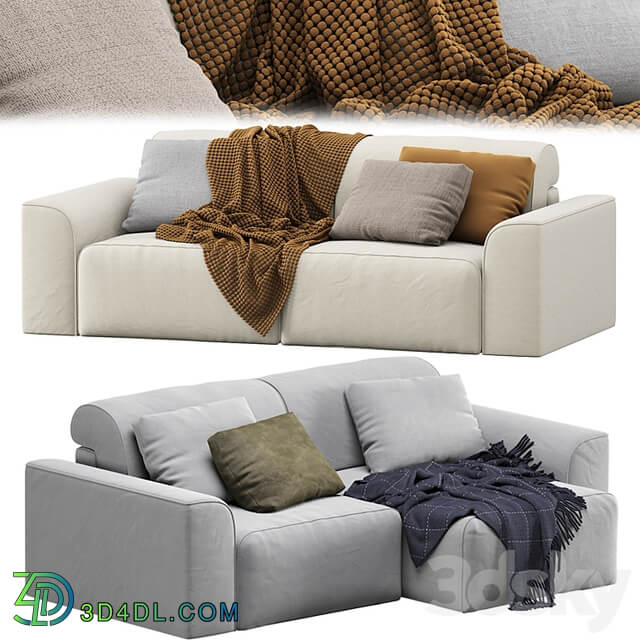 Corner Sofa Baivin Soft Light by Divan.ru / Corner Sofa Baivin
