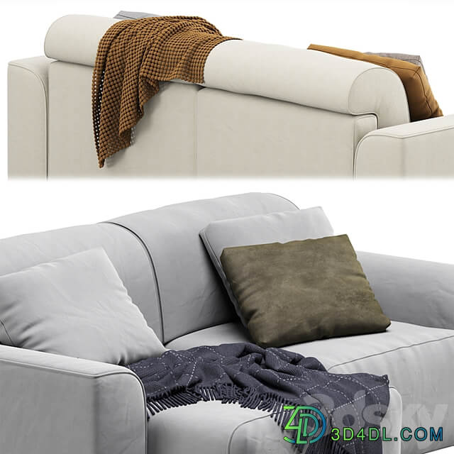 Corner Sofa Baivin Soft Light by Divan.ru / Corner Sofa Baivin