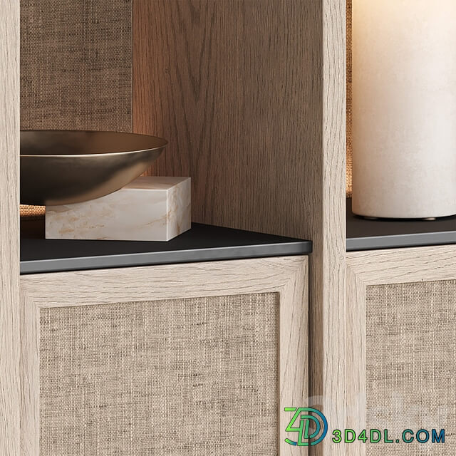 Shelving with decor 2