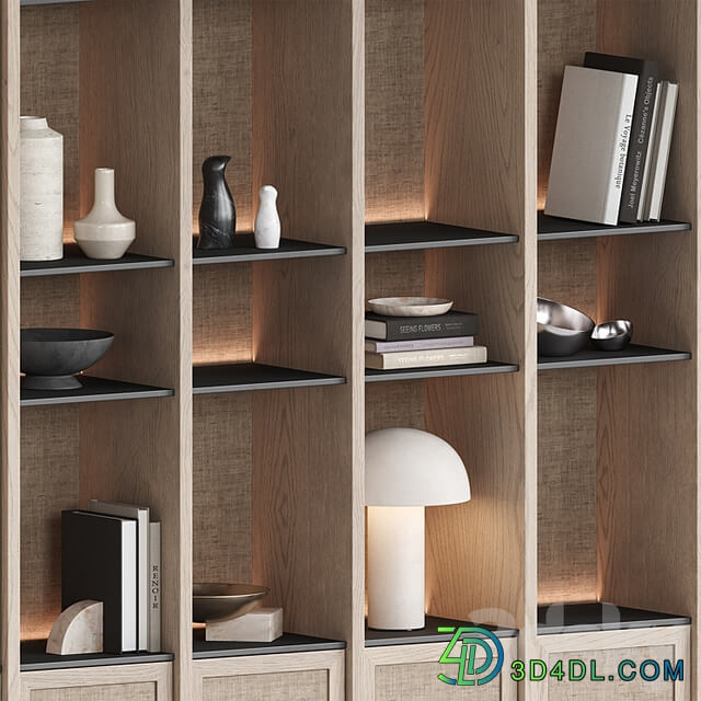 Shelving with decor 2