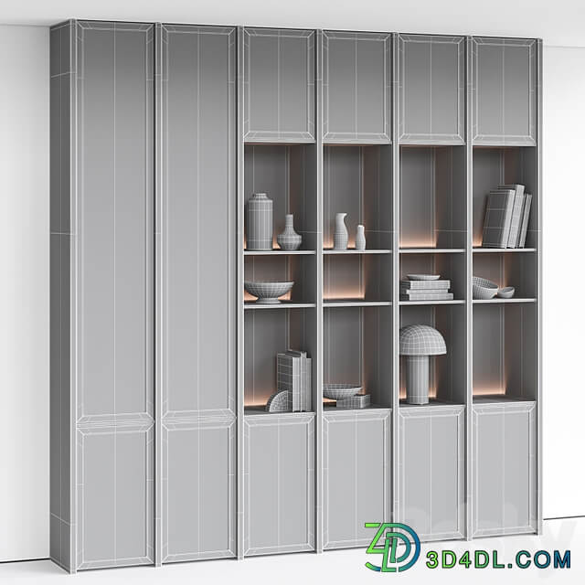 Shelving with decor 2