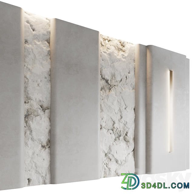 Monolithic wall panel