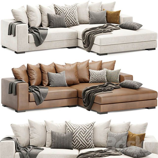 luxe sectional sofa