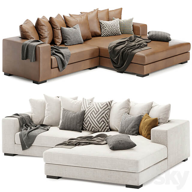luxe sectional sofa