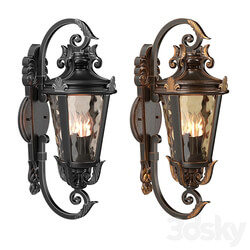 Marseille Rustic Industrial Outdoor Wall Light 