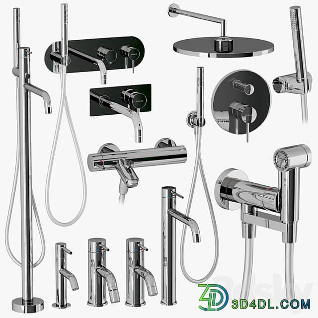 Nobili Live Showers and faucets set