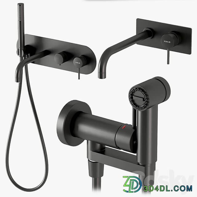 Nobili Live Showers and faucets set