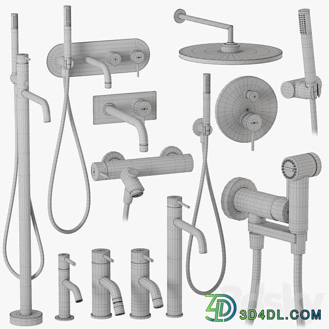 Nobili Live Showers and faucets set