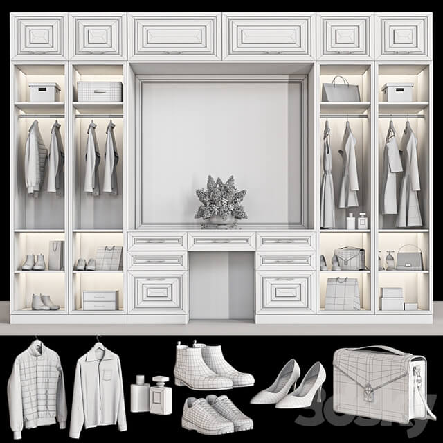 wardrobe 148 Vray