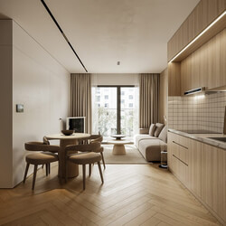 13286. Download Free 3D Apartment Interior Model By Phuong Viet 