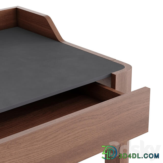 La Redoute Junius Desk walnut wood