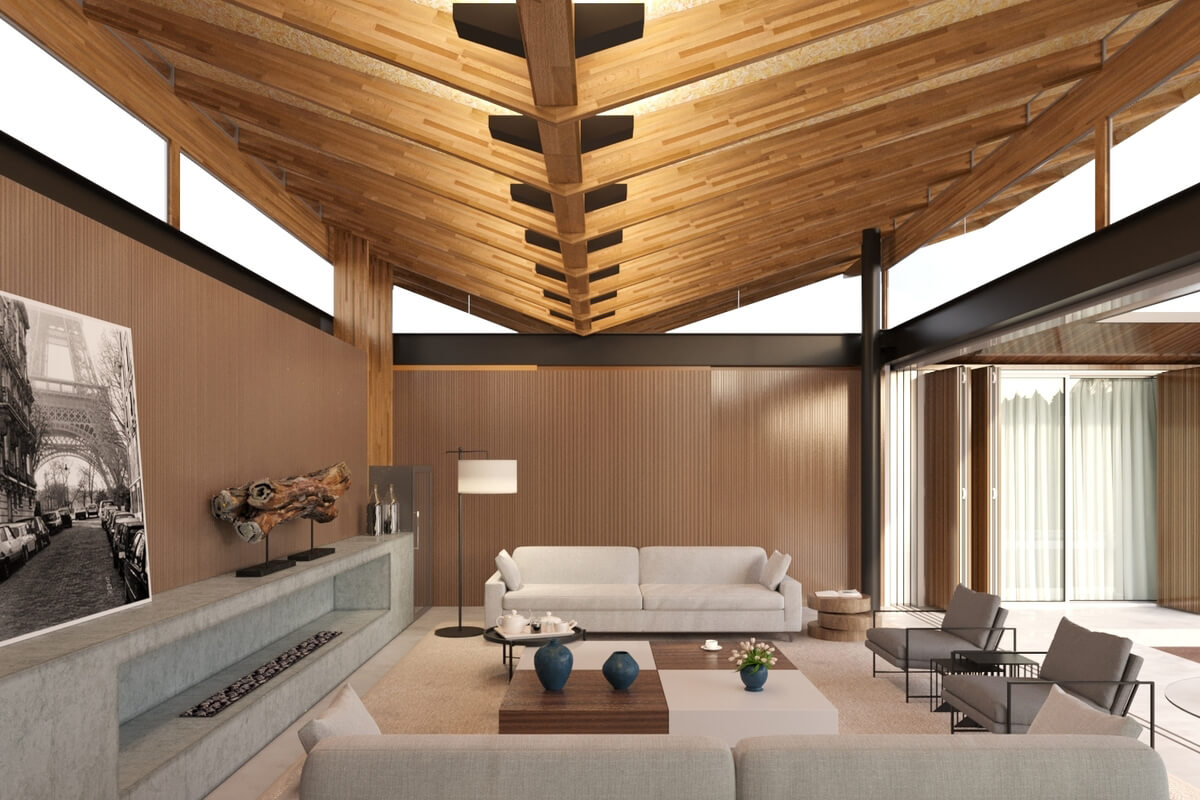  Pool House Exterior By Nguyen Thuy Khanh Duc