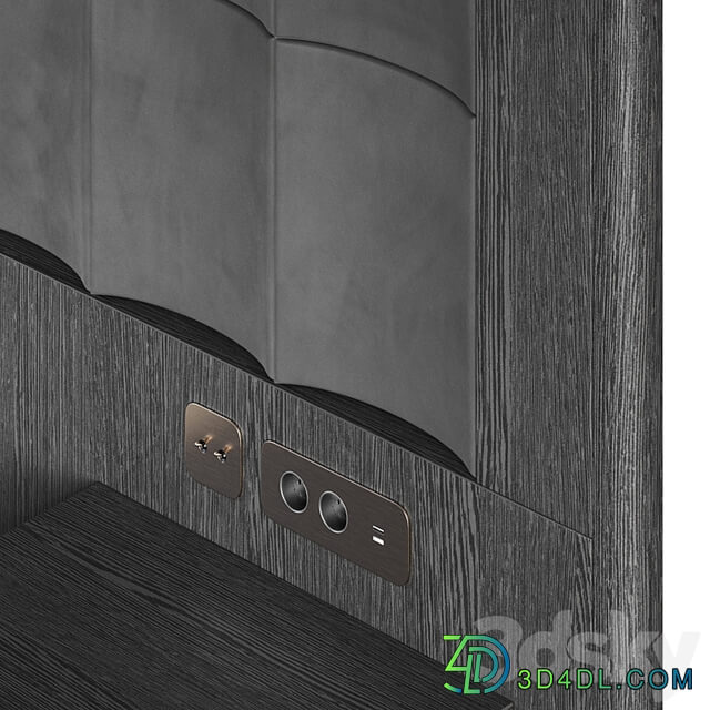 Headboard Soft Fluting